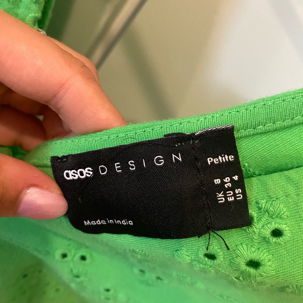 Green ASOS Flowy dress